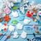 24 Sets Under the Sea Painting Craft Kit for Kids – Ocean Animal Plaster Figurine Painting Set with Cards & Gift Boxes, Summer DIY Party Activity and Birthday Favor